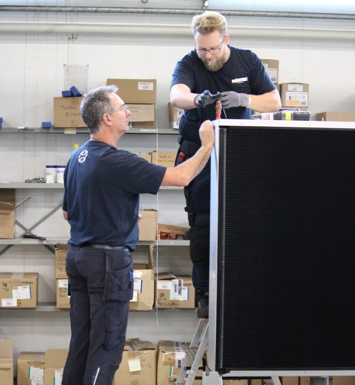 PVN svend og lærling bygger