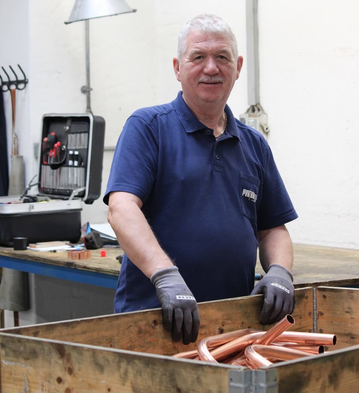 PVN medarbejder køleanlæg dele